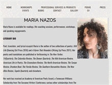 Tablet Screenshot of marianazos.com